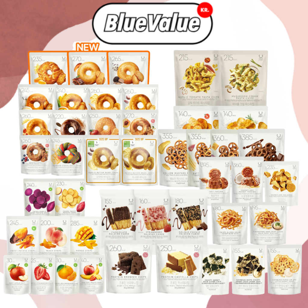 [Olive Young] Delight Project Snack Collection - Pretzel / Bagel ...