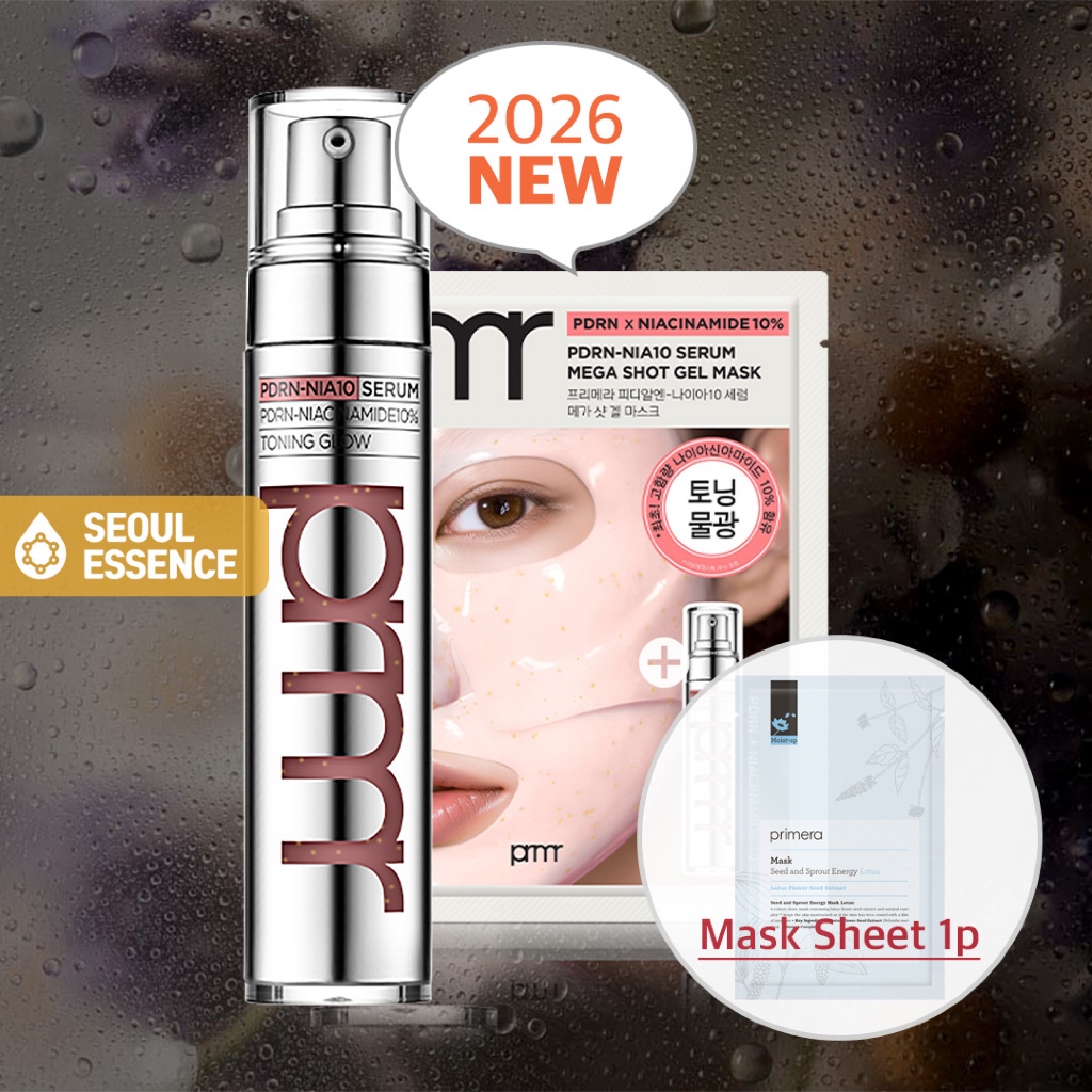 PRIMERA PDRN-NIA10 Serum 30g / Mega Shot Gel Mask Sheet - Niacinamide ...