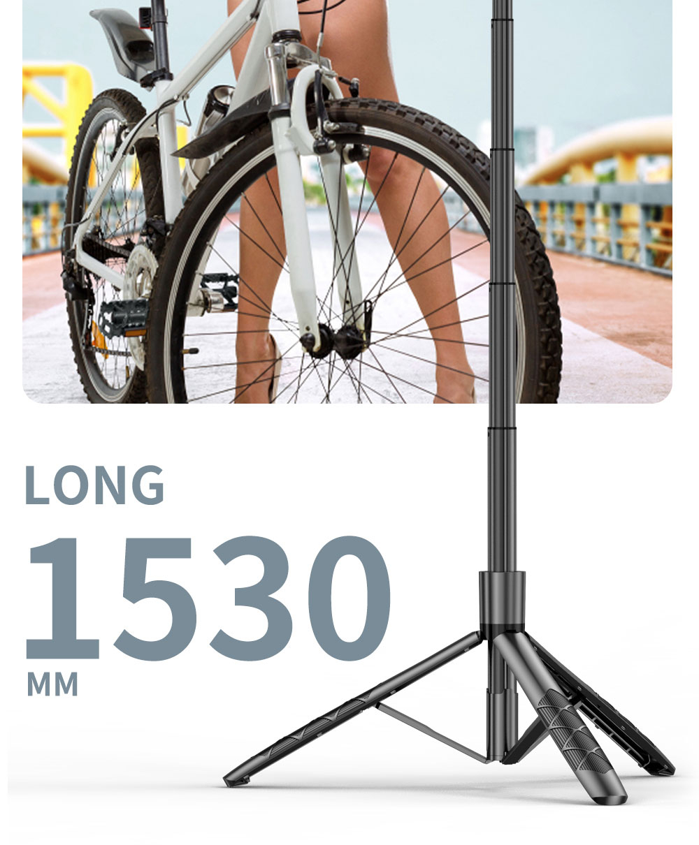 L16 1530mm Wireless Selfie Stick Tripod Stand Foldable Monopod for ...