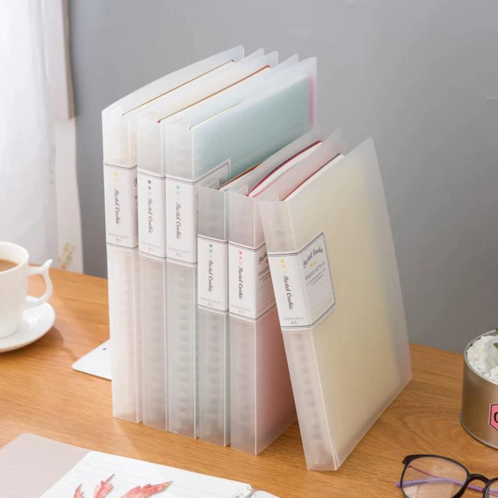 Kokuyo Pastel Stylish Cute Refillable Notebook Organizer Weekly Planner ...