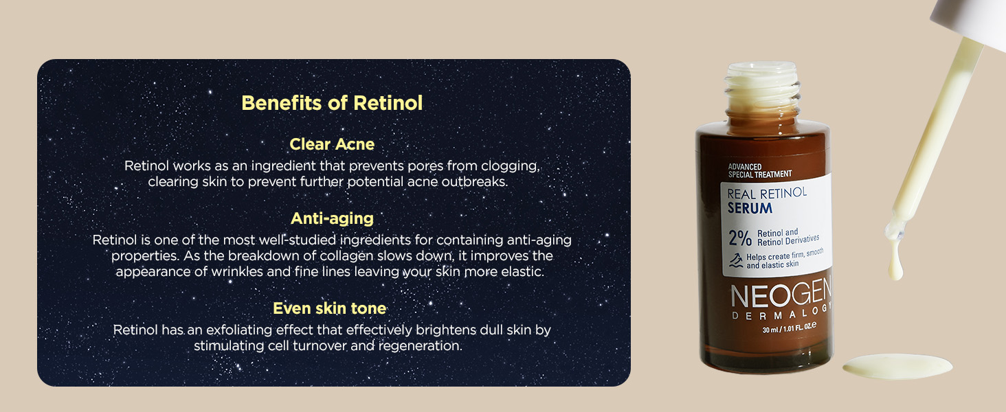 [NEOGEN DERMALOGY] Real Retinol Serum (30ml) | Shopee Malaysia