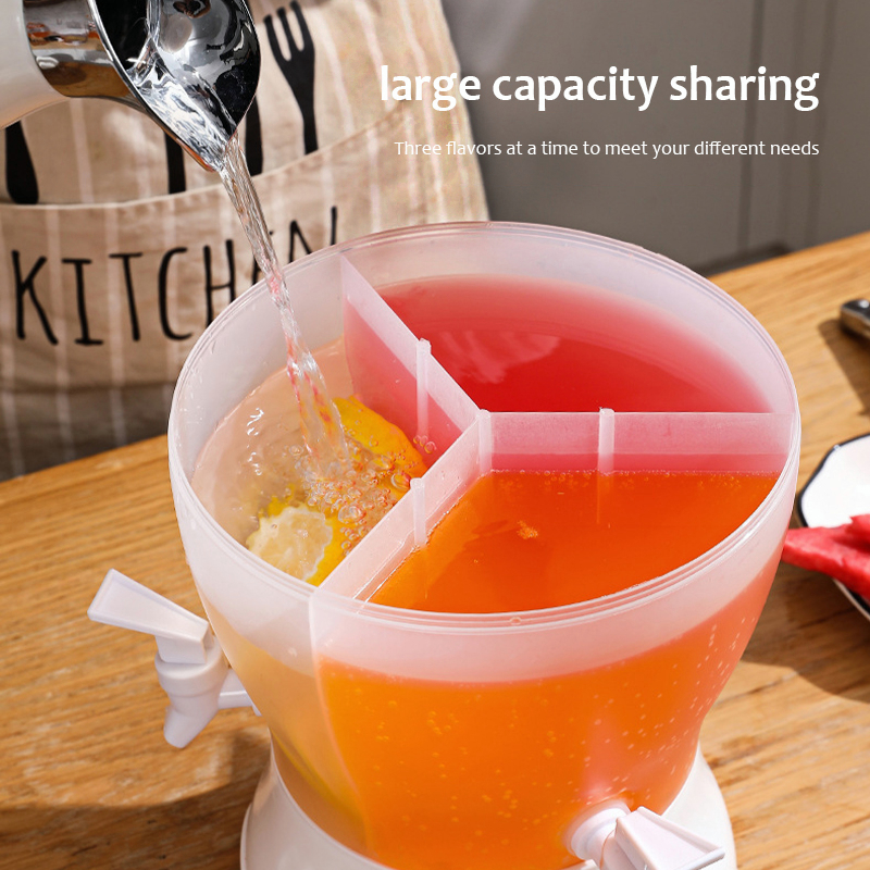 5-15L Water Dispenser Cold Kettle &Faucet Jug 360° Rotatable Water ...