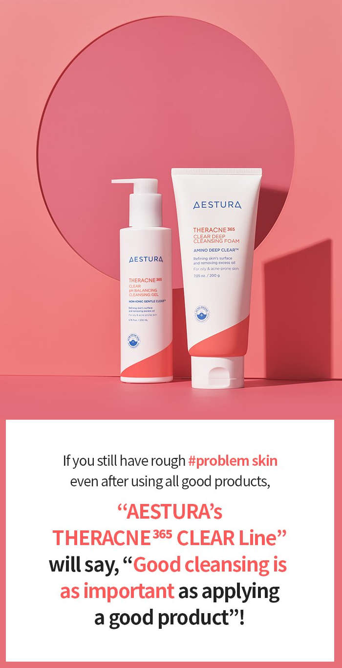 AESTURA THERACNE365 Deep Cleansing Foaming Face Wash for AcneProne