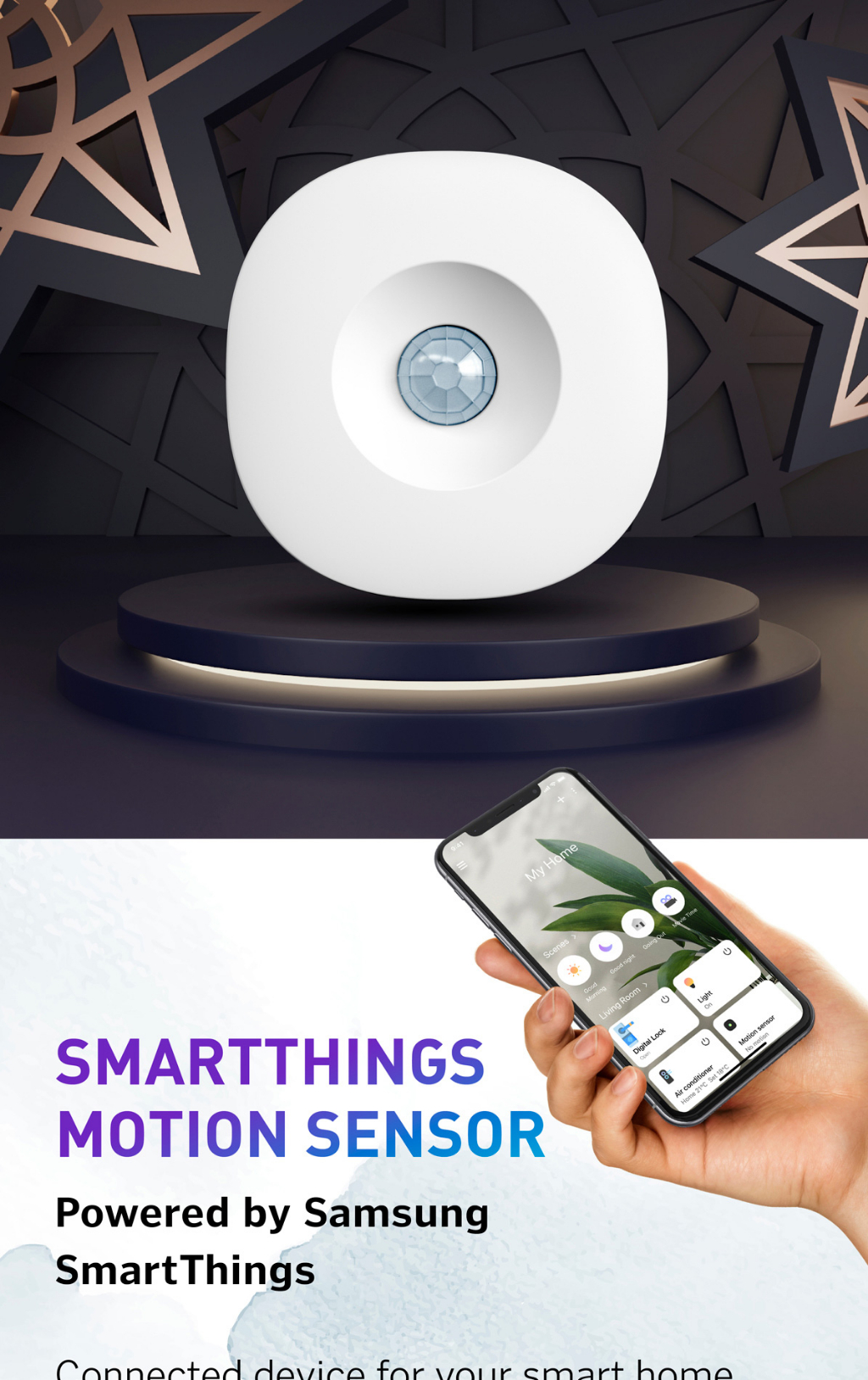 SAMSUNG SMARTTHINGS MOTION SENSOR (1 YEAR WARRANTY + LIFETIME TECHNICAL ...