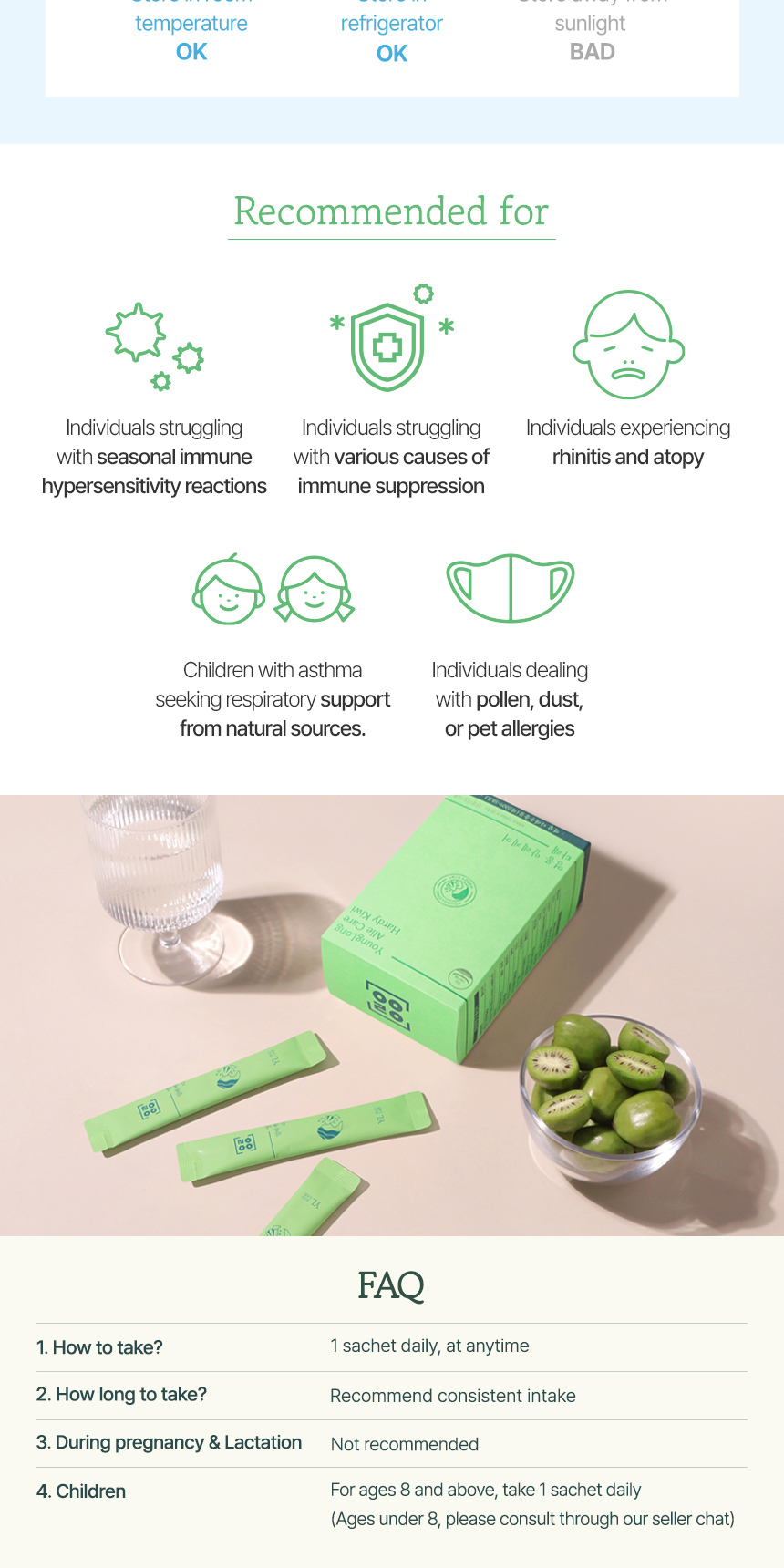 [YOUNGLONG] Alle Care Hardy Kiwi / Curated by Korean Pharmacists ...