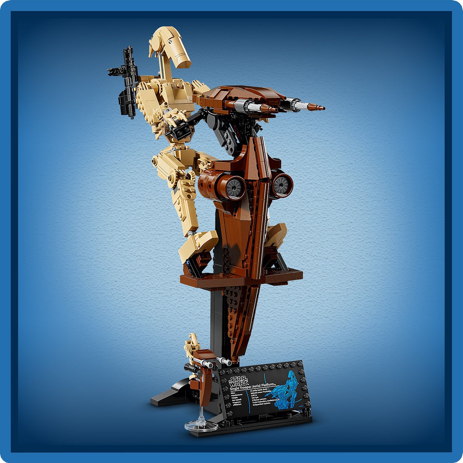 LEGO Star Wars 75428 Battle Droid with STAP (1088 Pieces) | Shopee Malaysia