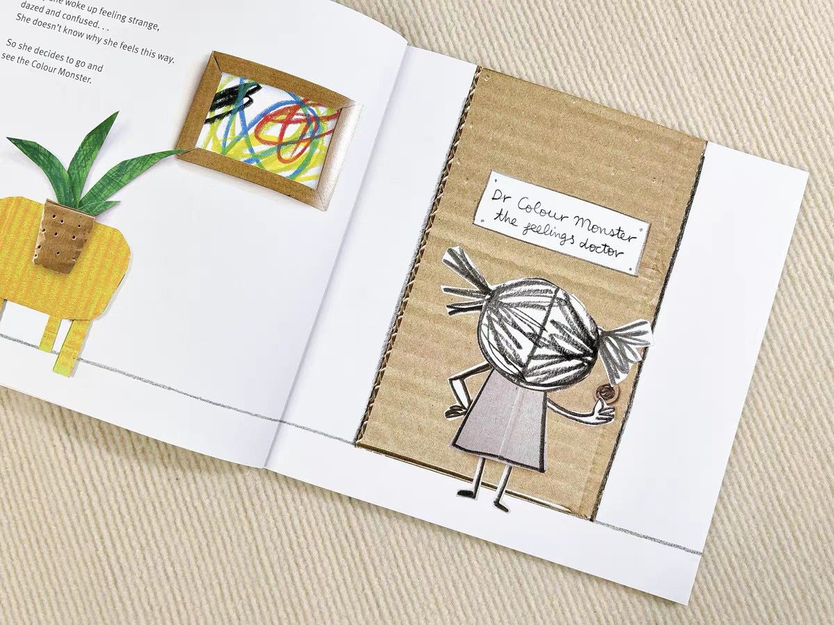 The Color Monster: A Story about Emotions Kids Books Children Books ...