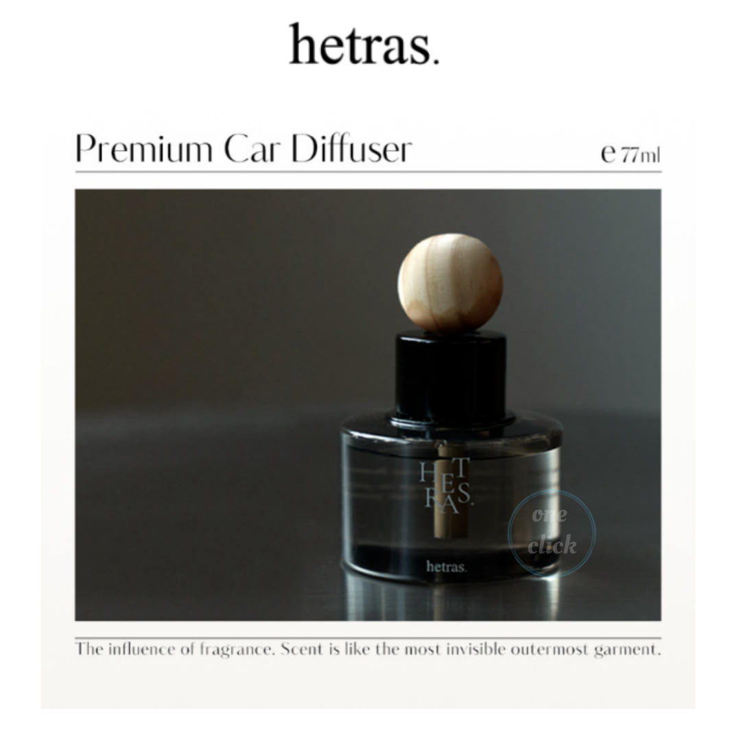 HETRAS Diffuser Set 77ml x 2 | Wooden Stick Room Fragrance | Minimalist ...
