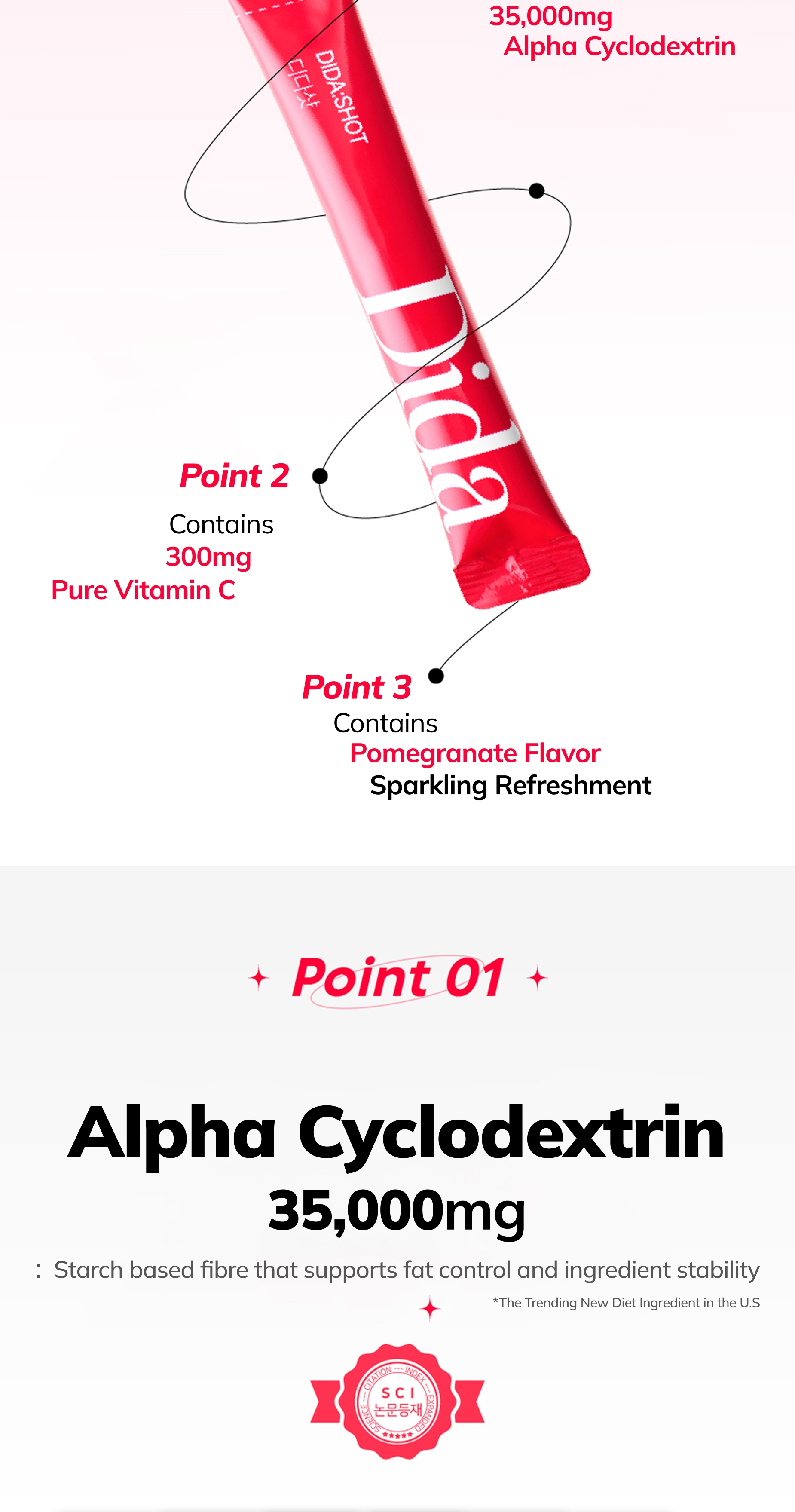 [Dida Official] Dida Shot Fat Reset Juice | Alpha Cyclodextrin 35,000mg ...