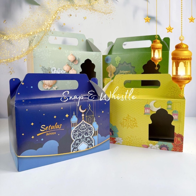 [NEW] HARGA BORONG 2025 Hari Raya Aidilfitri Gift Box Kotak Kuih Raya ...