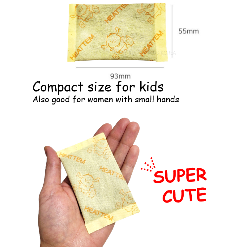 Kids mini HOT PACK 25gx10EA Hand Warmer Hot Pad Heat Pack | Shopee Malaysia