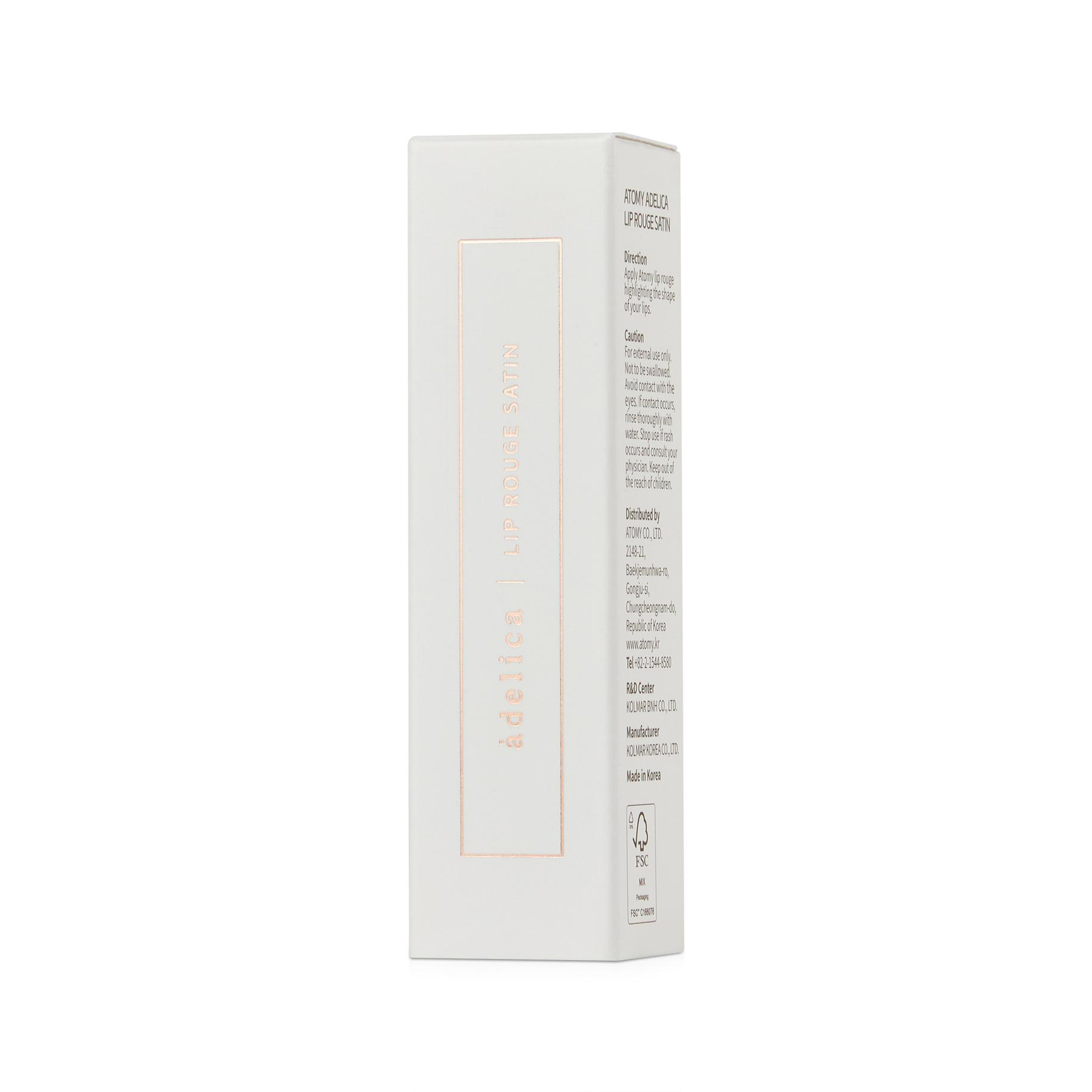 [ATOMY] ADELICA LIP ROUGE SATIN / 3Type / Korean Genuine Products ...