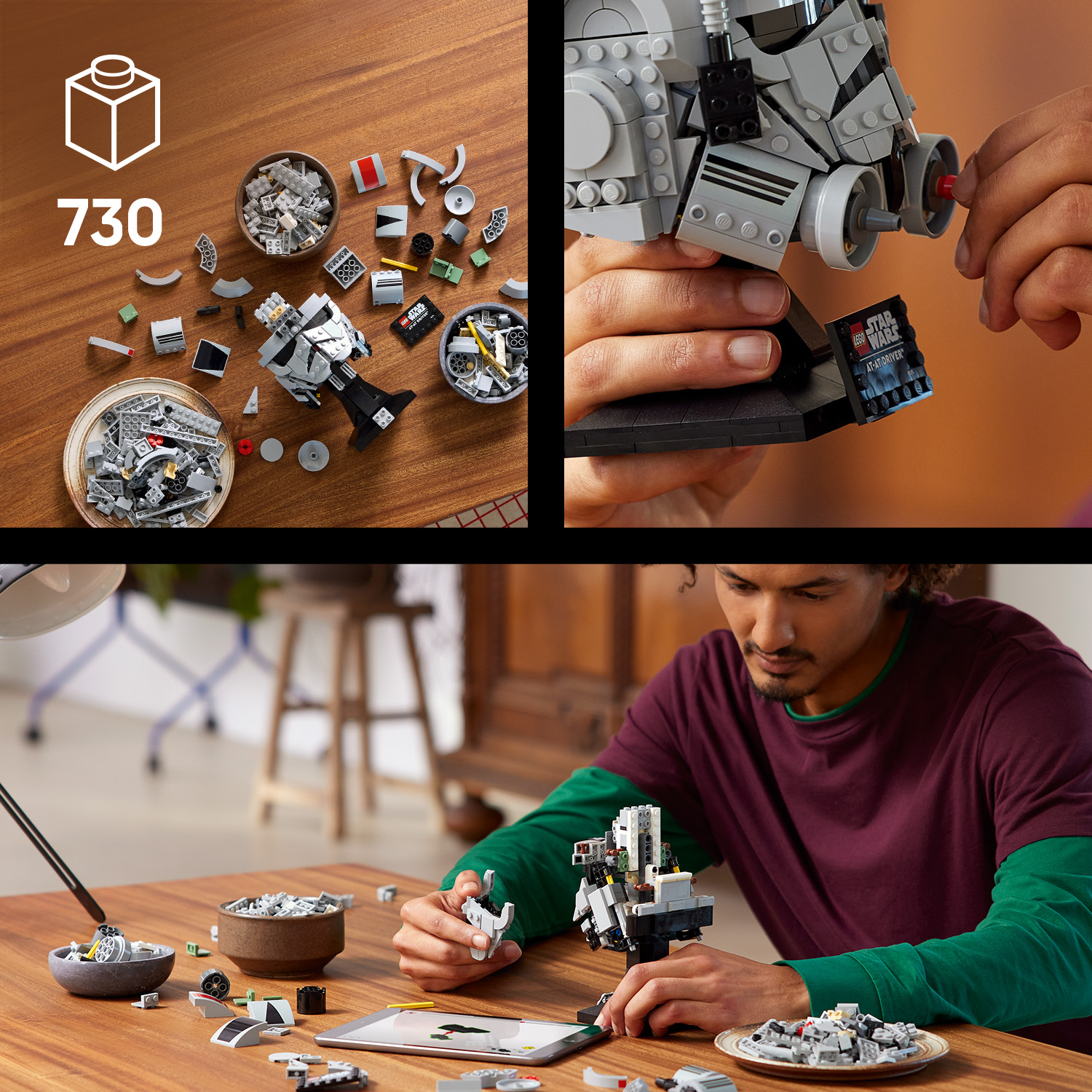 LEGO Star Wars 75429 AT-AT Driver Helmet (730 Pieces) | Shopee Malaysia