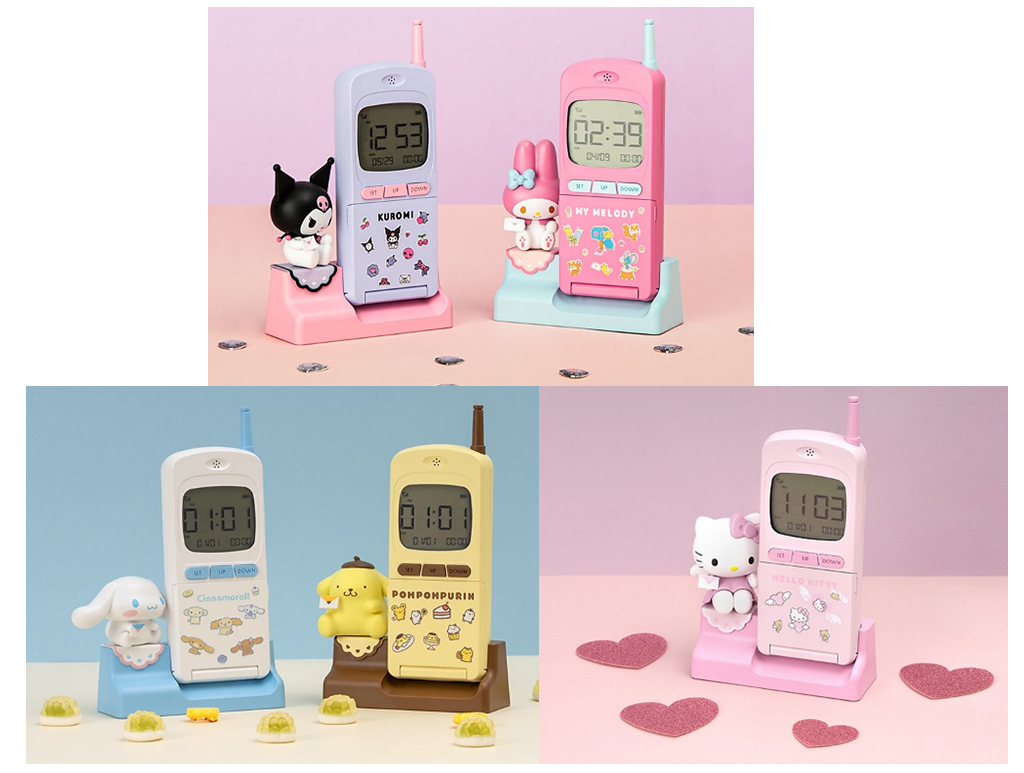 [SANRIO] Retro Table Clock ( Cinnamoroll / Pompompurin) | Shopee Malaysia