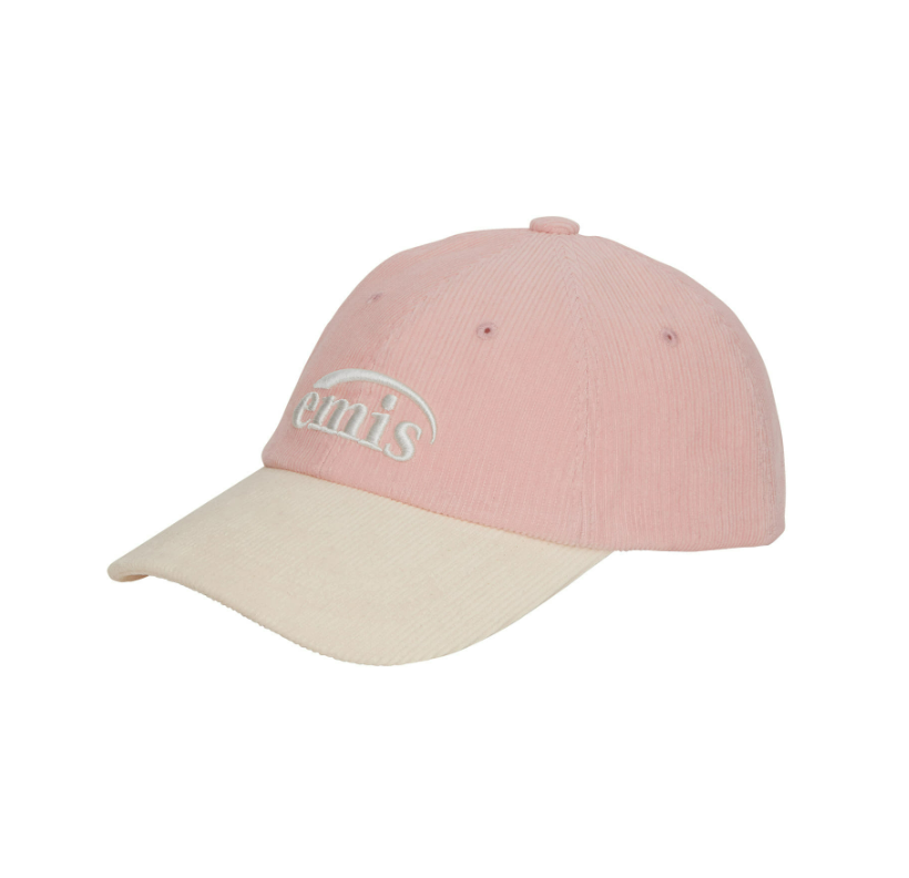 ★EMIS★ CORDUROY TWOTONE BALL CAPWINE m1037_1334524 CORDUROY TWO-TONE BALL CAP-WINE - EMIS