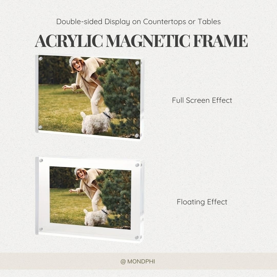 [Ship from SG ] 2R,4R,5R Ditadot Acrylic Magnetic Photo Frame - Family ...