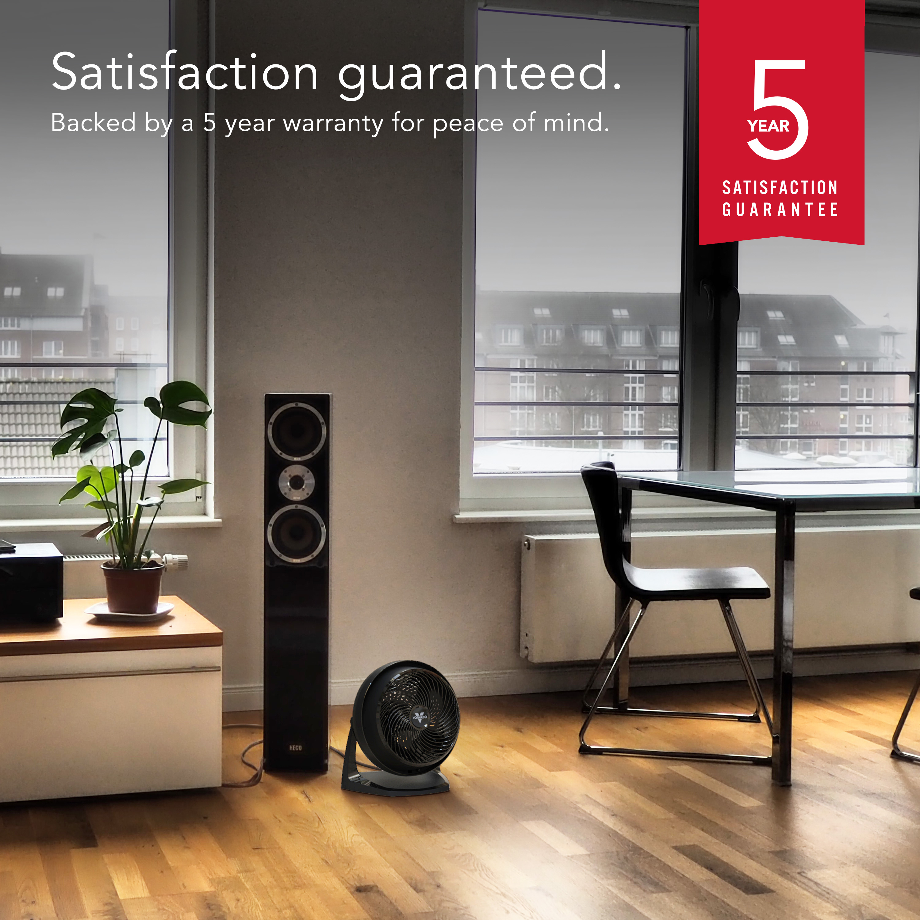 Vornado 62 Medium Air Circulator, Powerful Whole Room Cooling Fan w ...