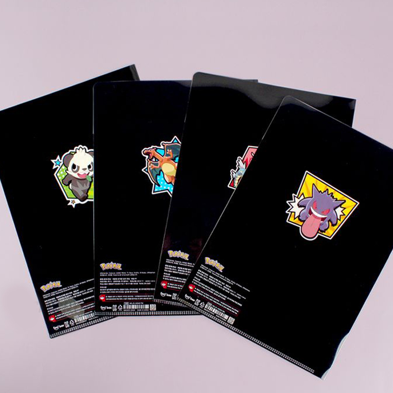 Pokemon PP A4 Document File Folder Paper Holder Cute Korean Stationery ...