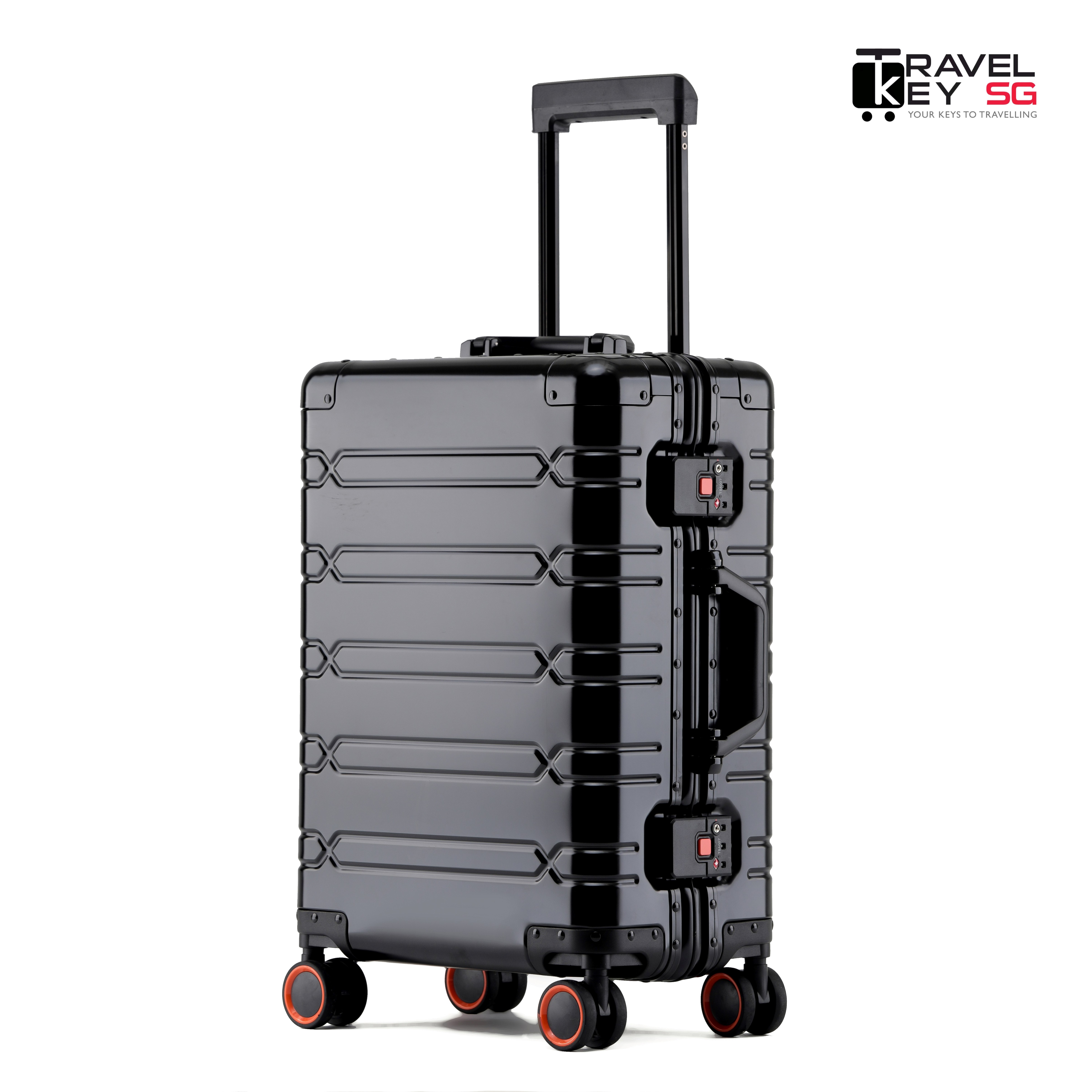 60 Full Aluminium Magnesium Luggage with TSA Lock Shopee Malaysia