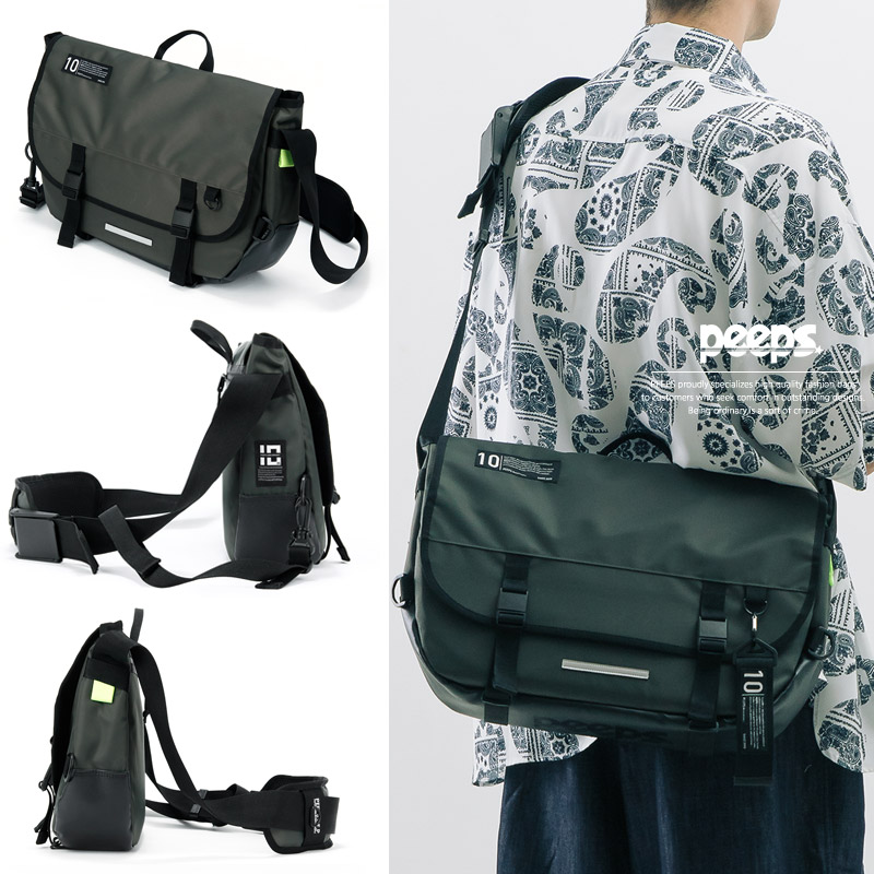 ★22-23FW新作★PEEPS★Vision messenger bag PEEPS] Essential Messenger Bag(Light Edit_4 Color) | Shopee