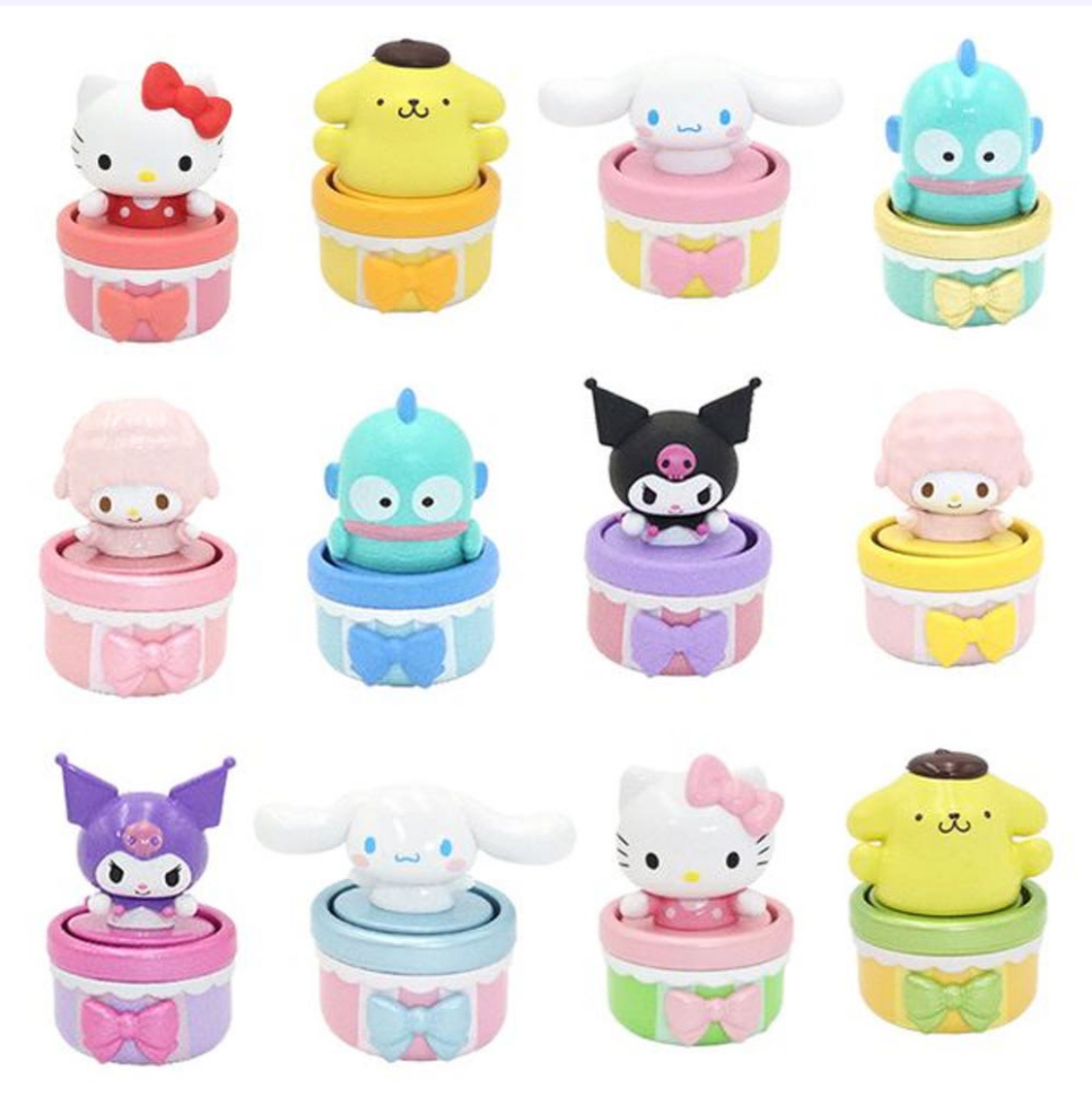 [Sanrio] Blind Box Random 1 Monitor Figures Rocking basket Random box ...