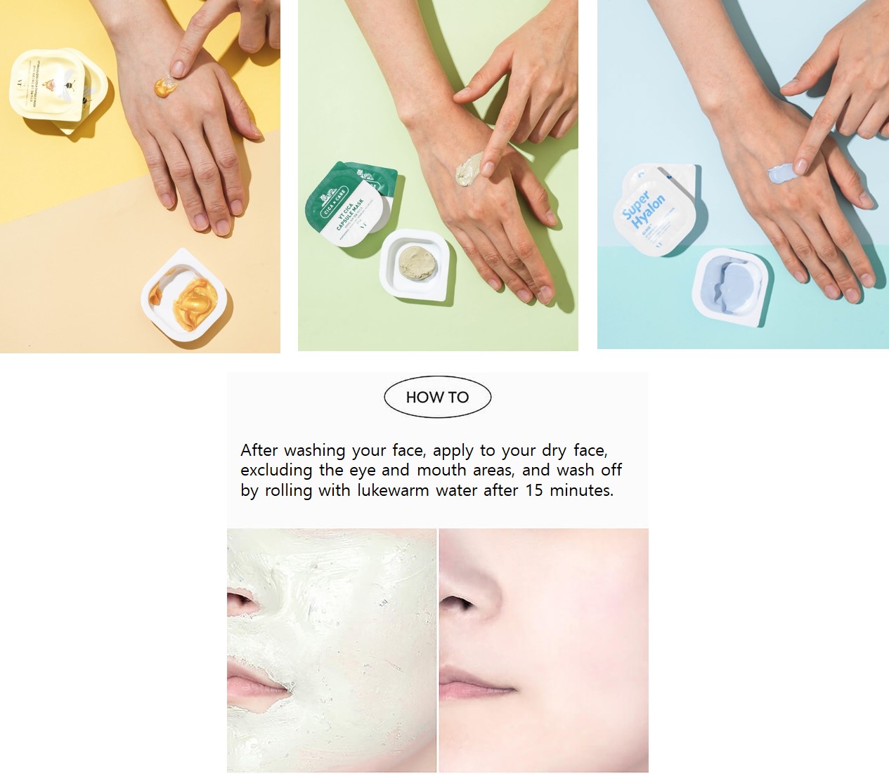 VT /VT Cica Progloss Super Hyalon Capsule Mask, Sleeping Mask, Bubble ...