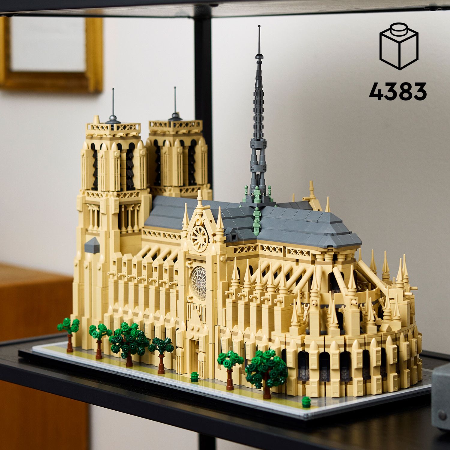 LEGO Architecture 21061 Notre Dame De Paris 4383 Pieces Shopee Malaysia