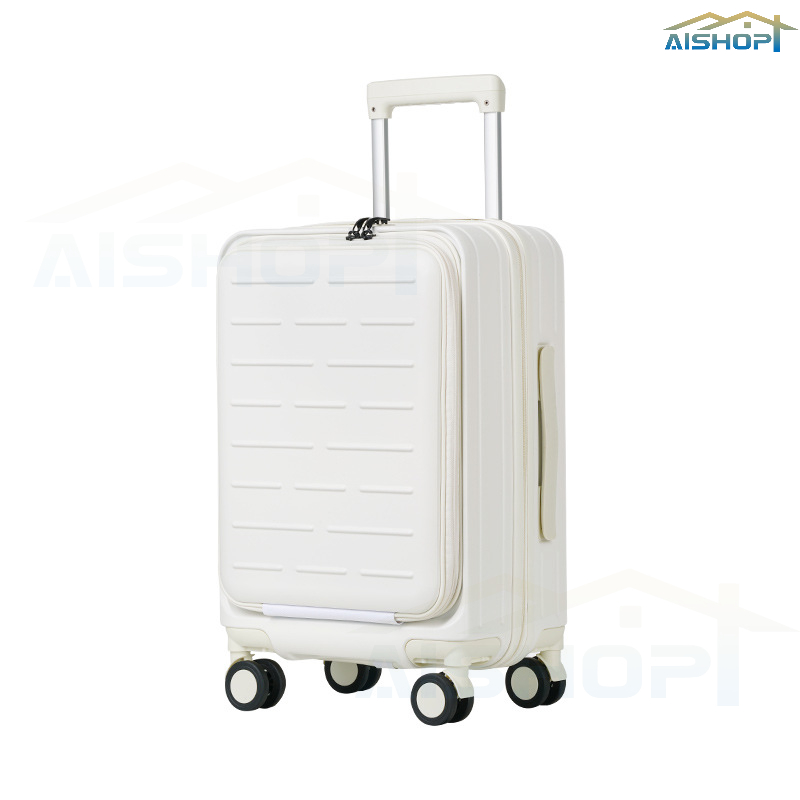 Lightweight Suitcase with TSA Lock Spinner Silent Wheels Interlayer