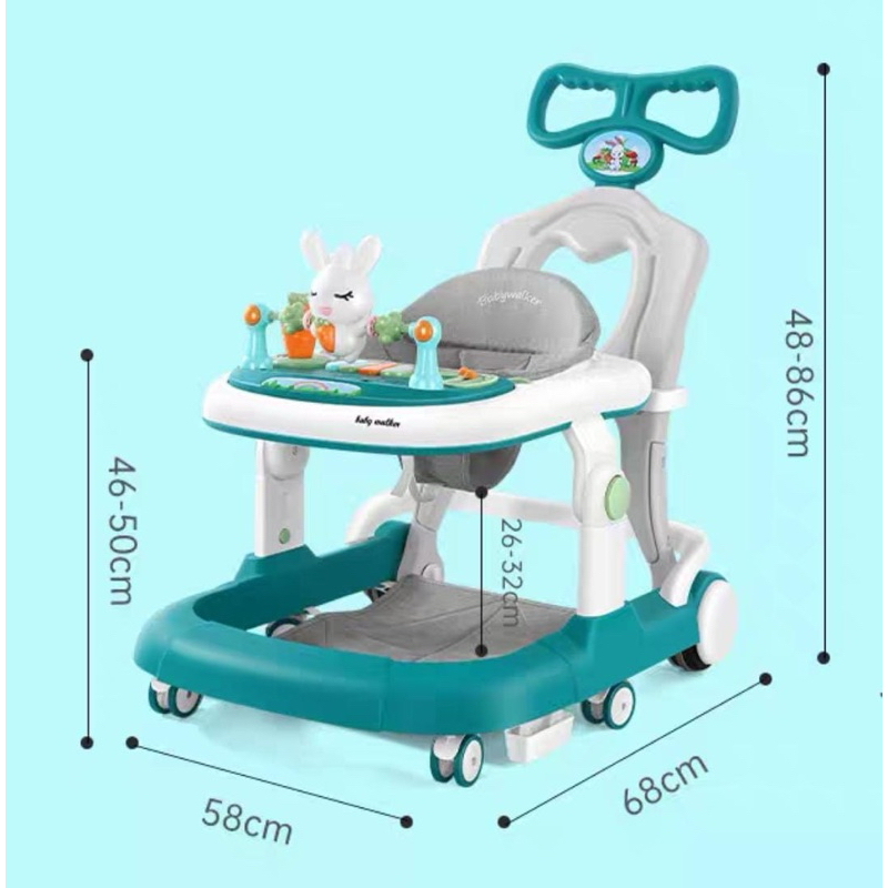 (SG Next Day Ship ) Walker High Spec Traditional Walker (Rabbit) (Sit ...