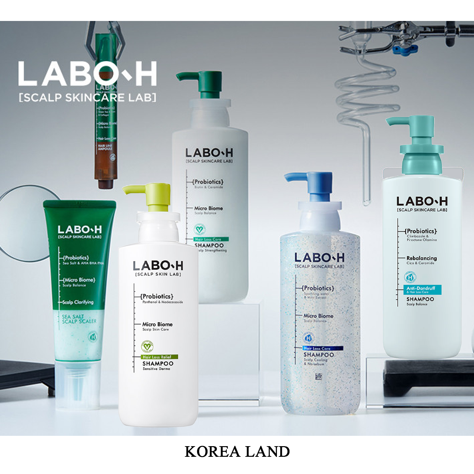 Labo-H | Probiotics Hair Loss Relief Shampoo Scalp (50g/400g ...
