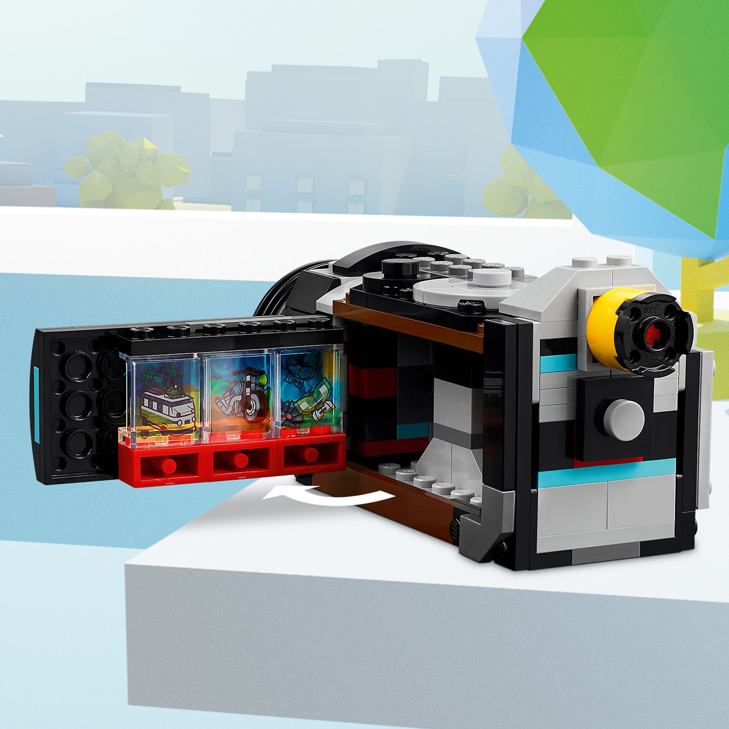 LEGO Creator 31147 Retro Camera 3in1 Toy (261 Pieces) | Shopee Malaysia