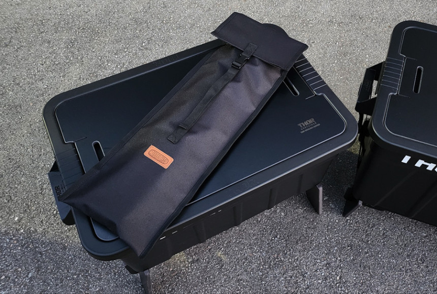 Trust Thor Container Box Stand Black Version 53L 75L | Shopee Malaysia