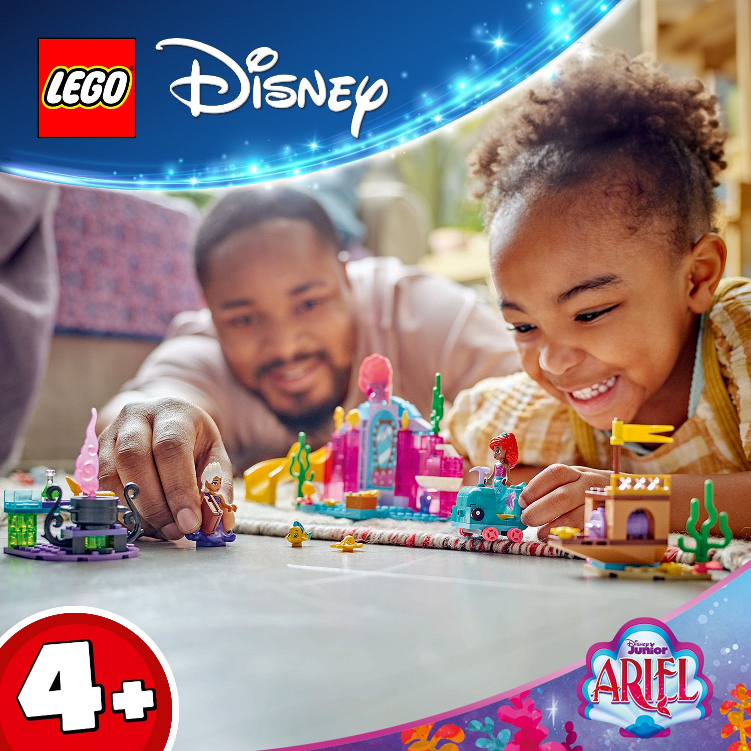 LEGO Disney Princess 43254 Ariel's Crystal Cavern (141 Pieces) | Shopee ...