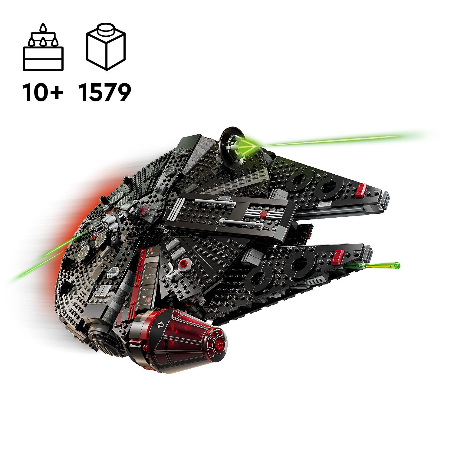 LEGO Star Wars 75389 The Dark Falcon (1579 Pieces) | Shopee Malaysia