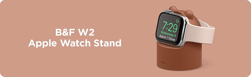 elago LINE Friends W2 Charger Stand Compatible with Apple Watch