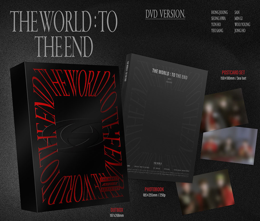 ATEEZ - THE WORLD : TO THE END (PLAYCODE VER) + Photocard - Album K-pop, Sortie Oct 2024