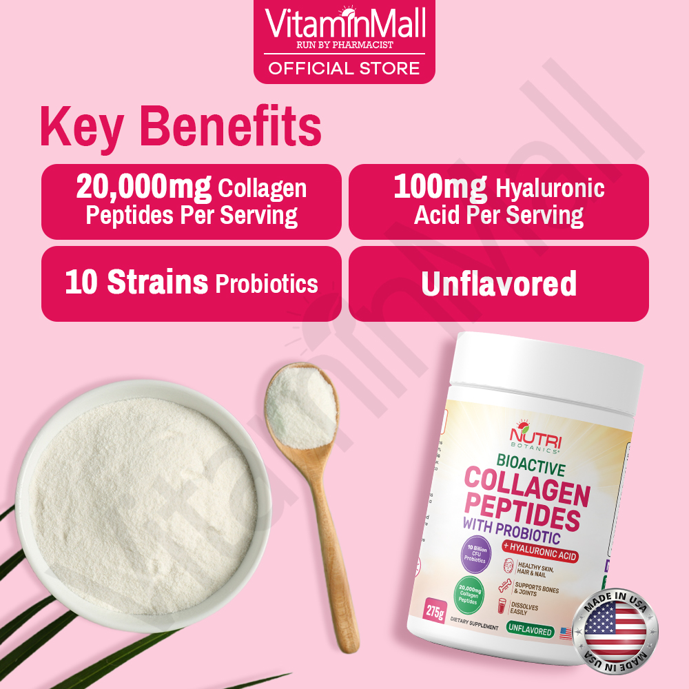  SPECIAL BEAUTY BUNDLE SET Nutri Botanics Collagen Powder 20000mg 