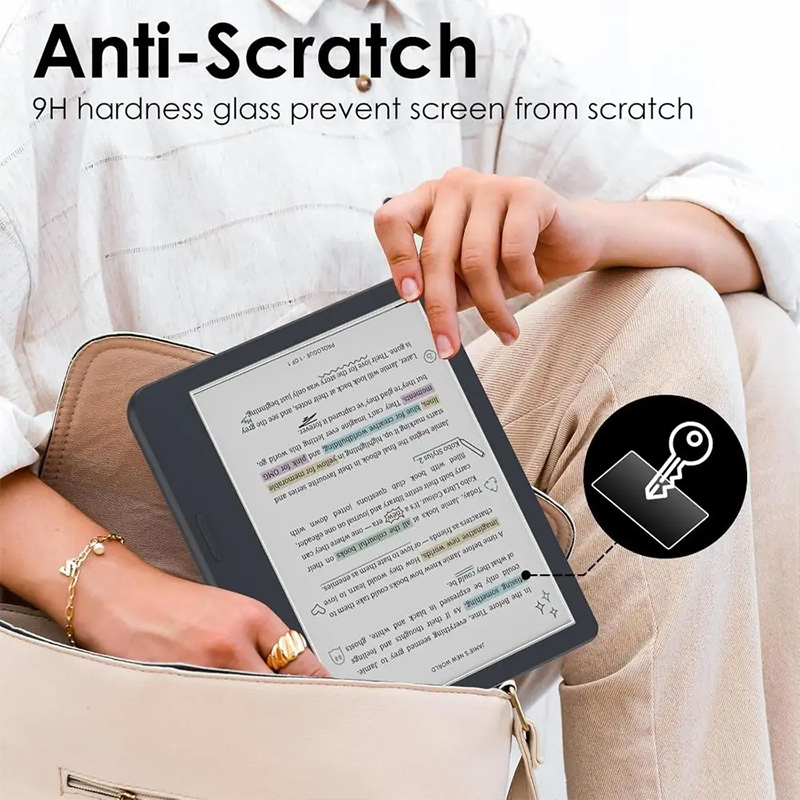 Tempered Glass Screen Protector for Kindle Scribe, Paperwhite ...