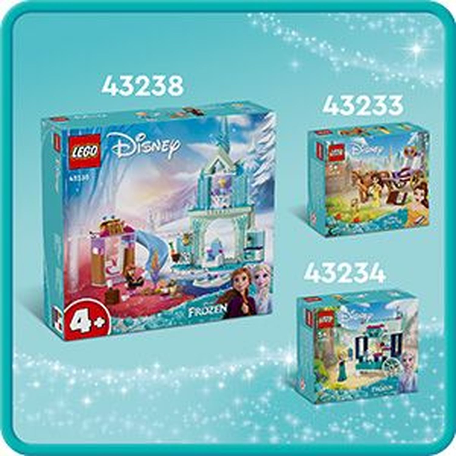 LEGO Disney Princess 43246 Disney Princess Market Adventure Building ...