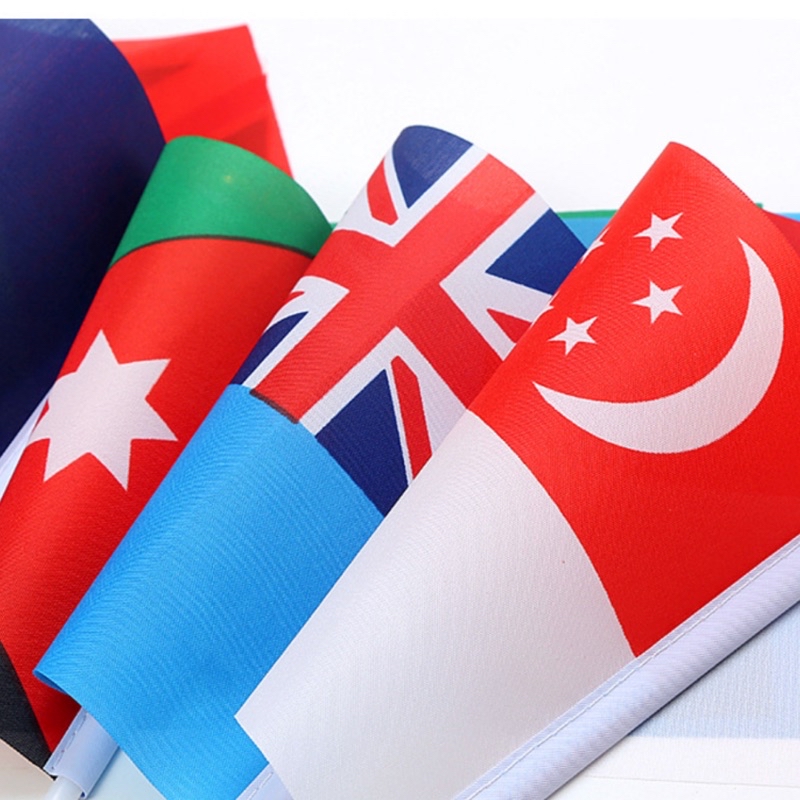 101 Fiji Flag World Flags Fans Props National Day Japan Korea India ...