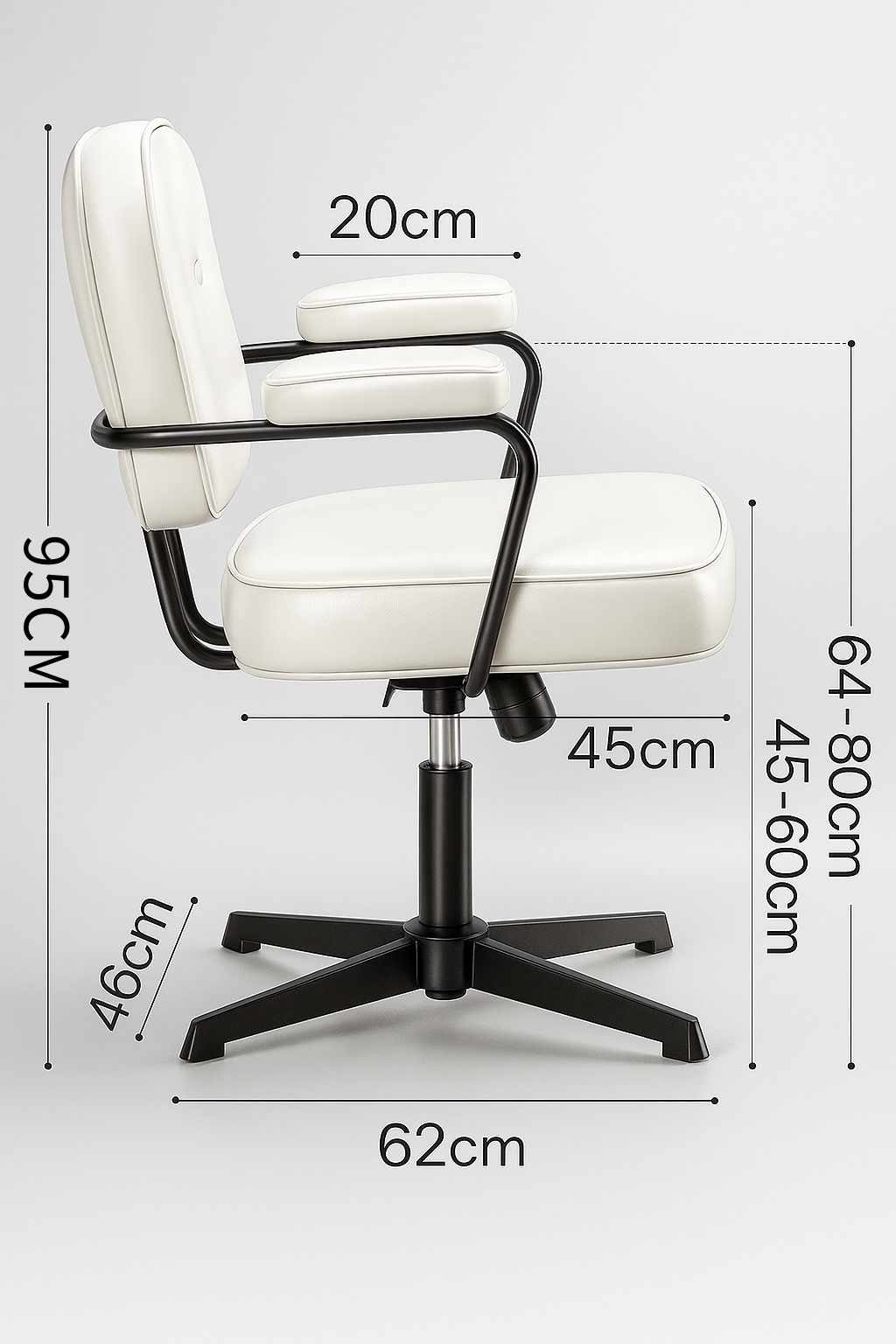 IKEA Computer Chair Home Office Chair Lift Swivel Super Thick Chair ...