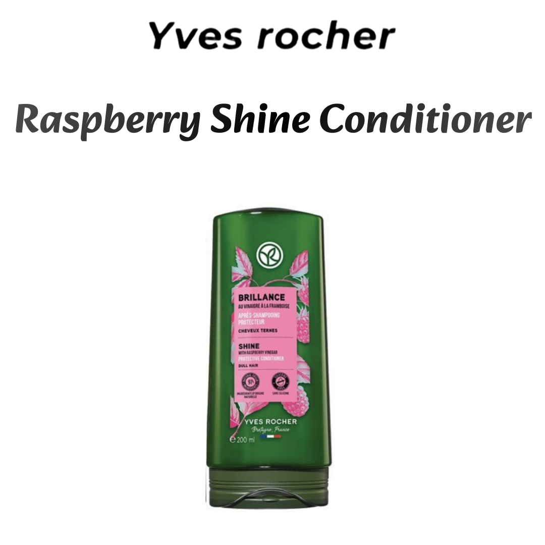 Yves Rocher Raspberry Shine Hair Vinegar And Shampoo with Conditioner ...