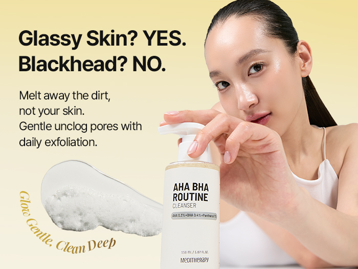 [MEDITHERAPY] AHA BHA Routine Cleanser 150ml/ Blackhead & Sebum ...