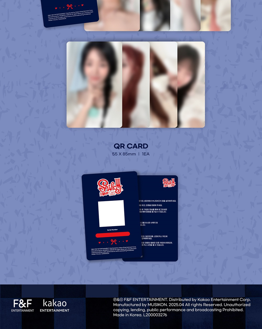 [POB] (Keyring Ver.) UNIS [SWICY] 2nd Mini Album (16th Apr.2025 ...