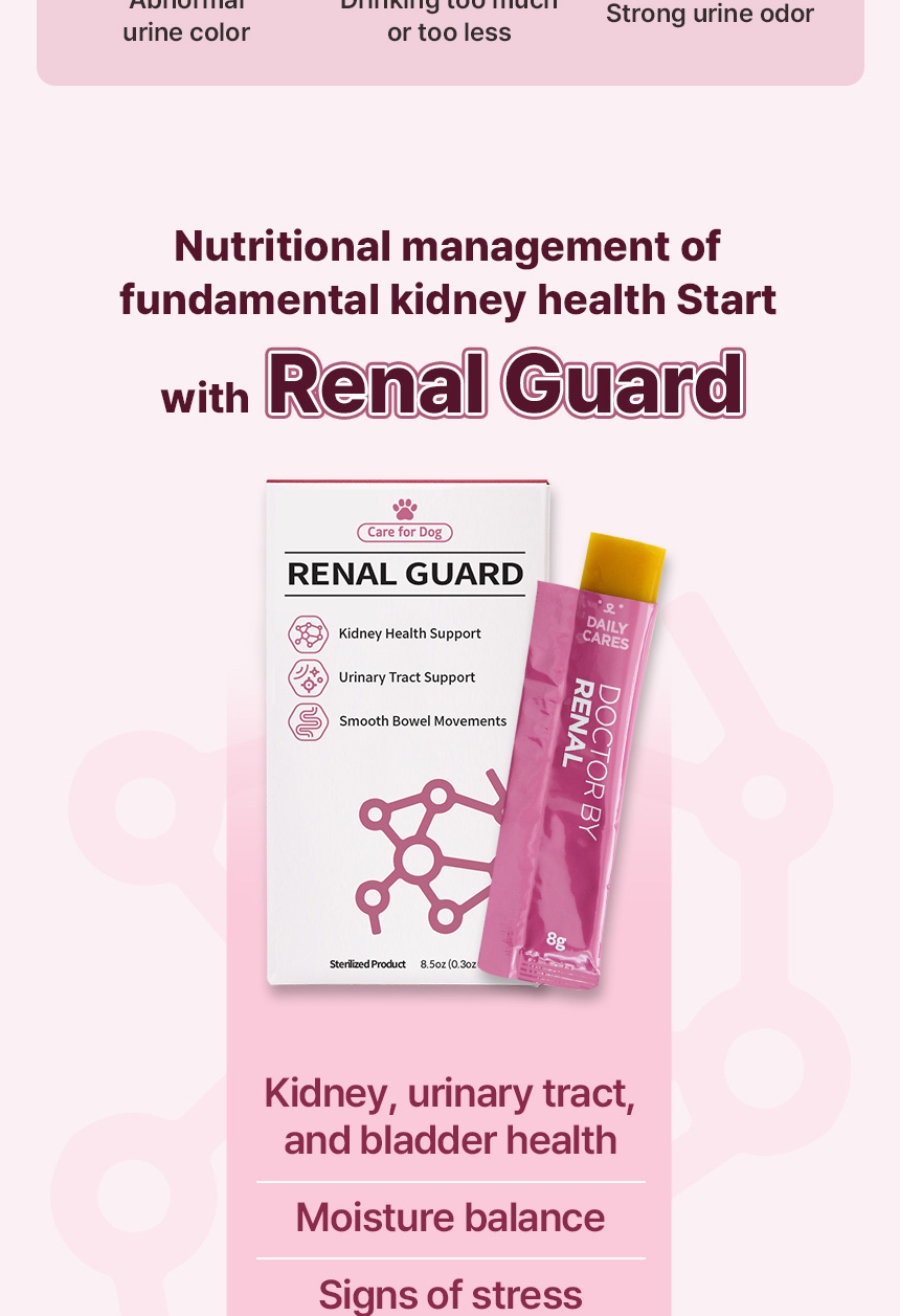 [Doctor By] RENAL GUARD Dog Urinary Supplement Urinary Issues Bladder ...