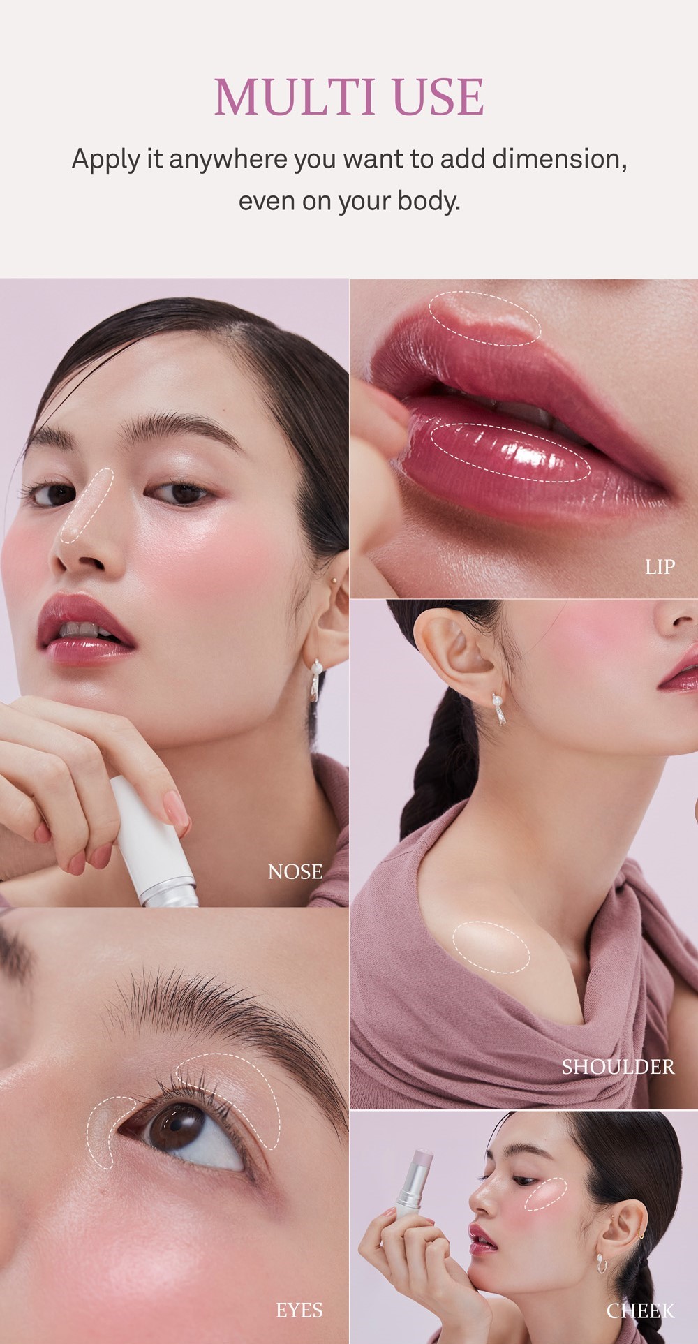 hince True Dimension Radiance Balm (7 colors) | hince Official Store ...
