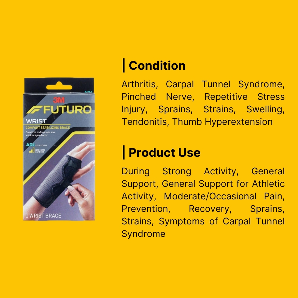FUTURO™ Night Wrist Sleep Support | Shopee Singapore