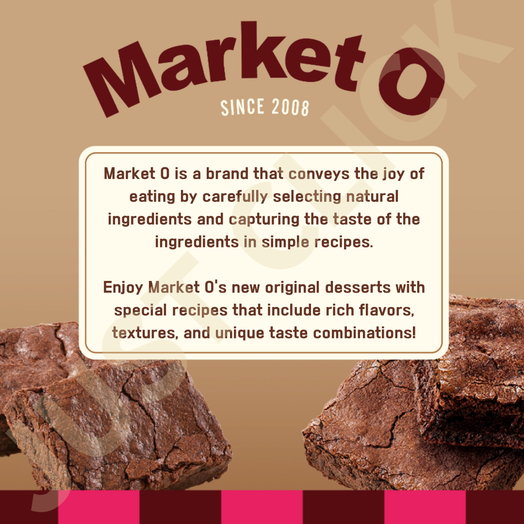 Market O Real Brownie 120g(6pcs) /Matcha Brownie 240g(12pcs)/ Dacquoise ...