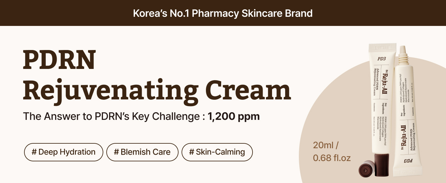 [Dr.Reju-all Official] PD3 Advanced PDRN Rejuvenating Cream 20ml / 5ml ...
