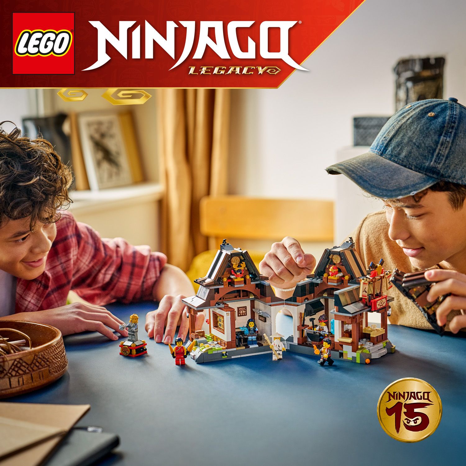 LEGO NINJAGO 71858 Four Weapons Blacksmith 15th Anniversary (1259 ...